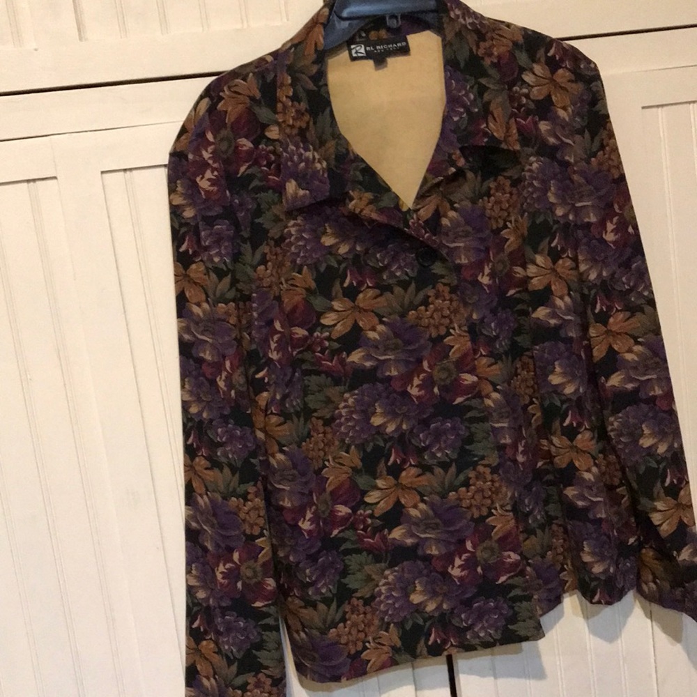 A colorful lightweight blazer